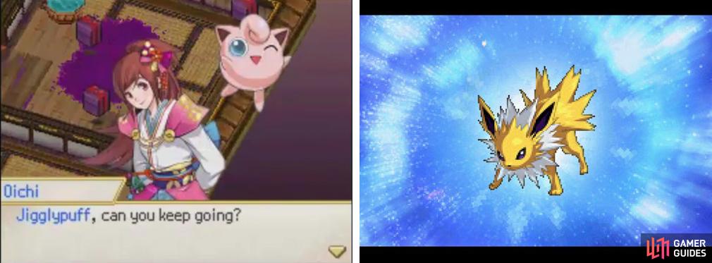 Can Jigglypuff keep going? And hey, it’s Jolteon!