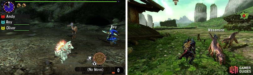 Jaggi on the left, Jaggi on the right