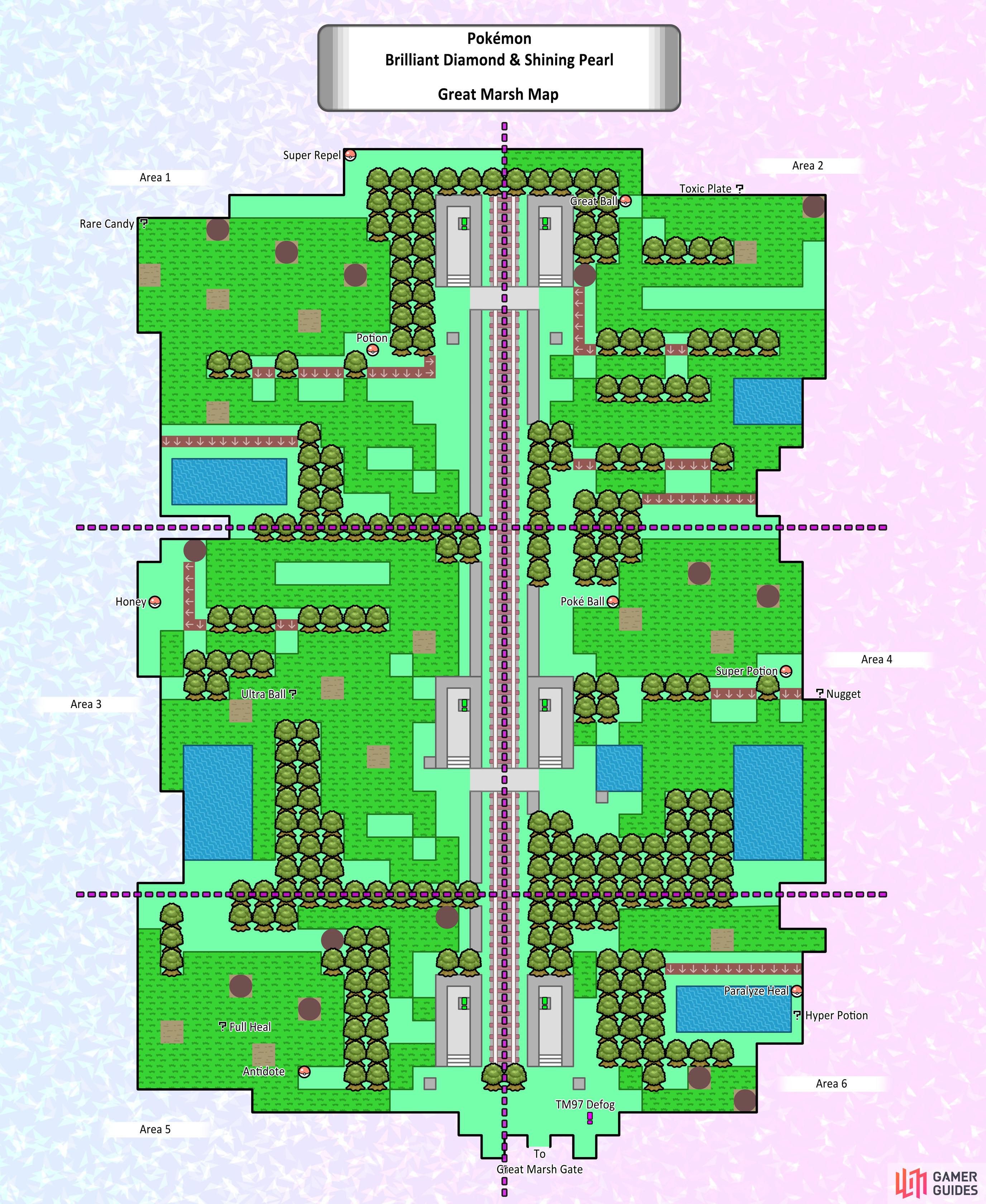 Map of the Great Marsh.