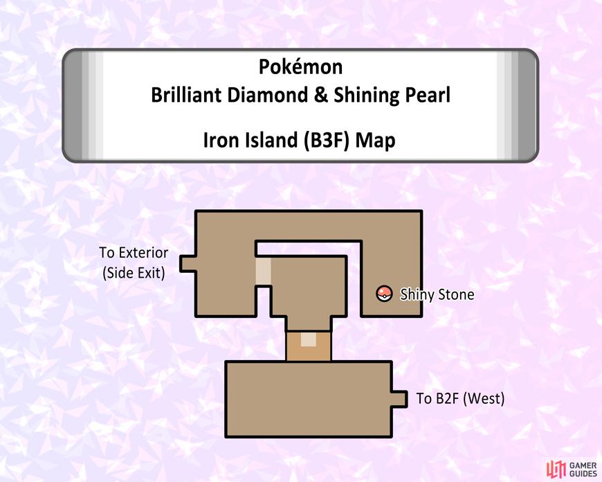 Map of Iron Island (B3F).