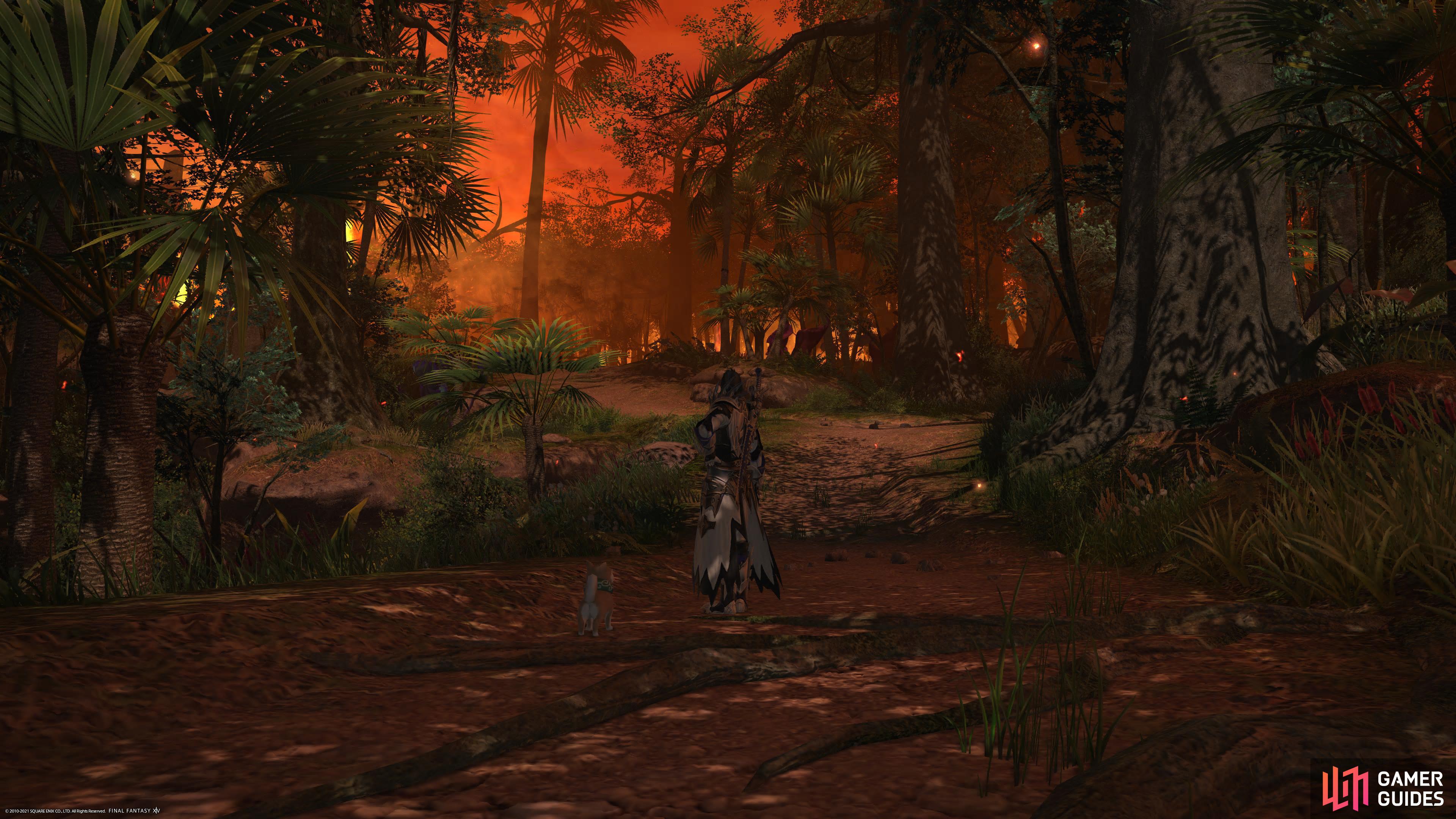 Vanaspati is the third dungeon (Level 85) in FFXIV Endwalker.