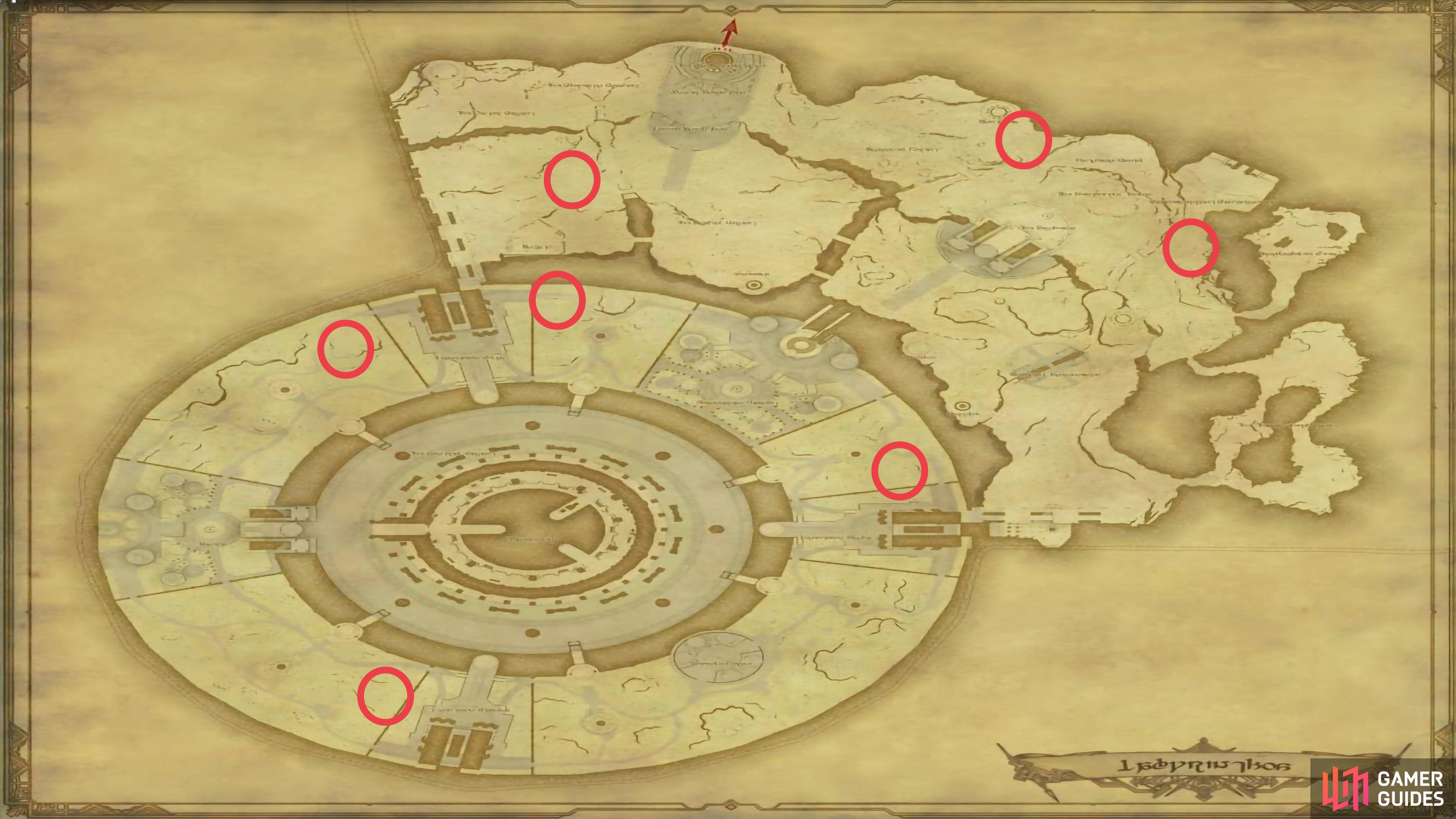 Storsie Spawn Locations.