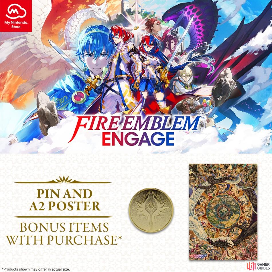 !Fire Emblem Engage My Nintendo UK pre order bonus