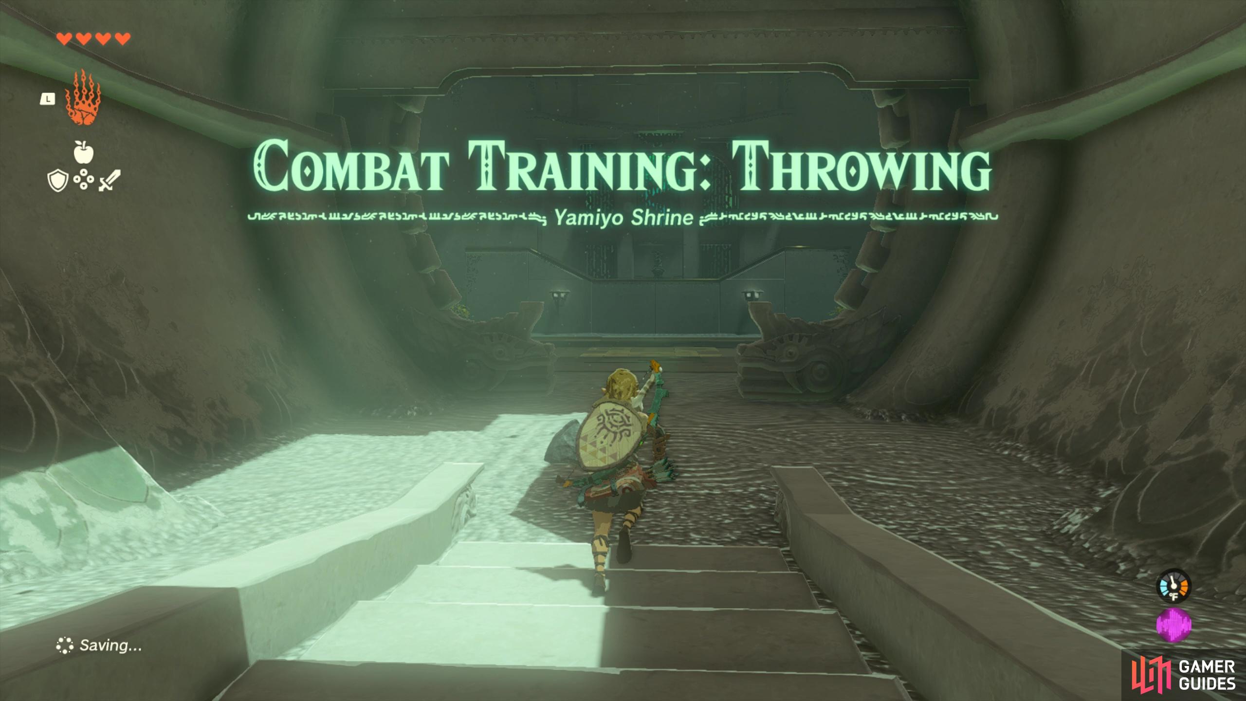 Yamiyo Shrine: Combat Training - Throwing