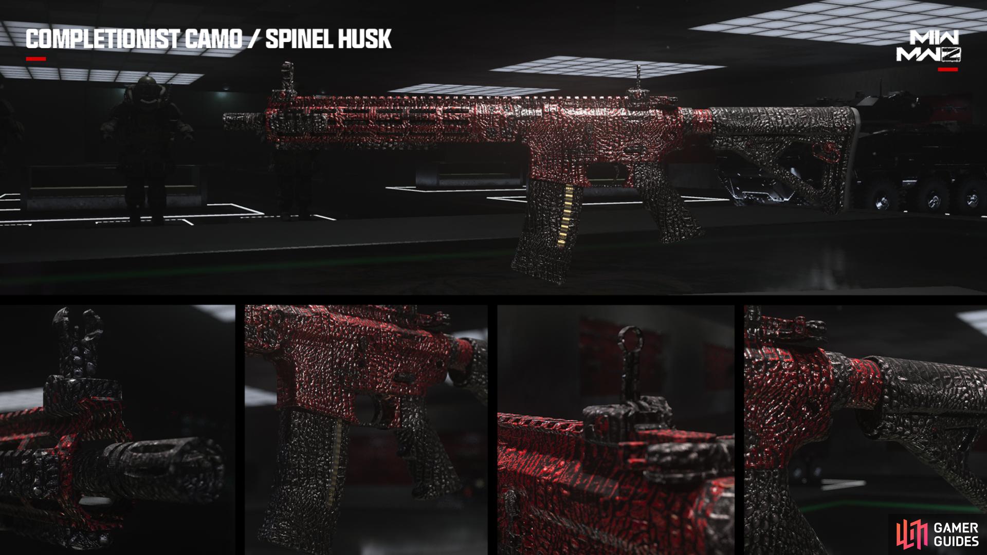 A guide on how to get Spinel Husk Camos in MW3 Zombies mode. Image via Activision.