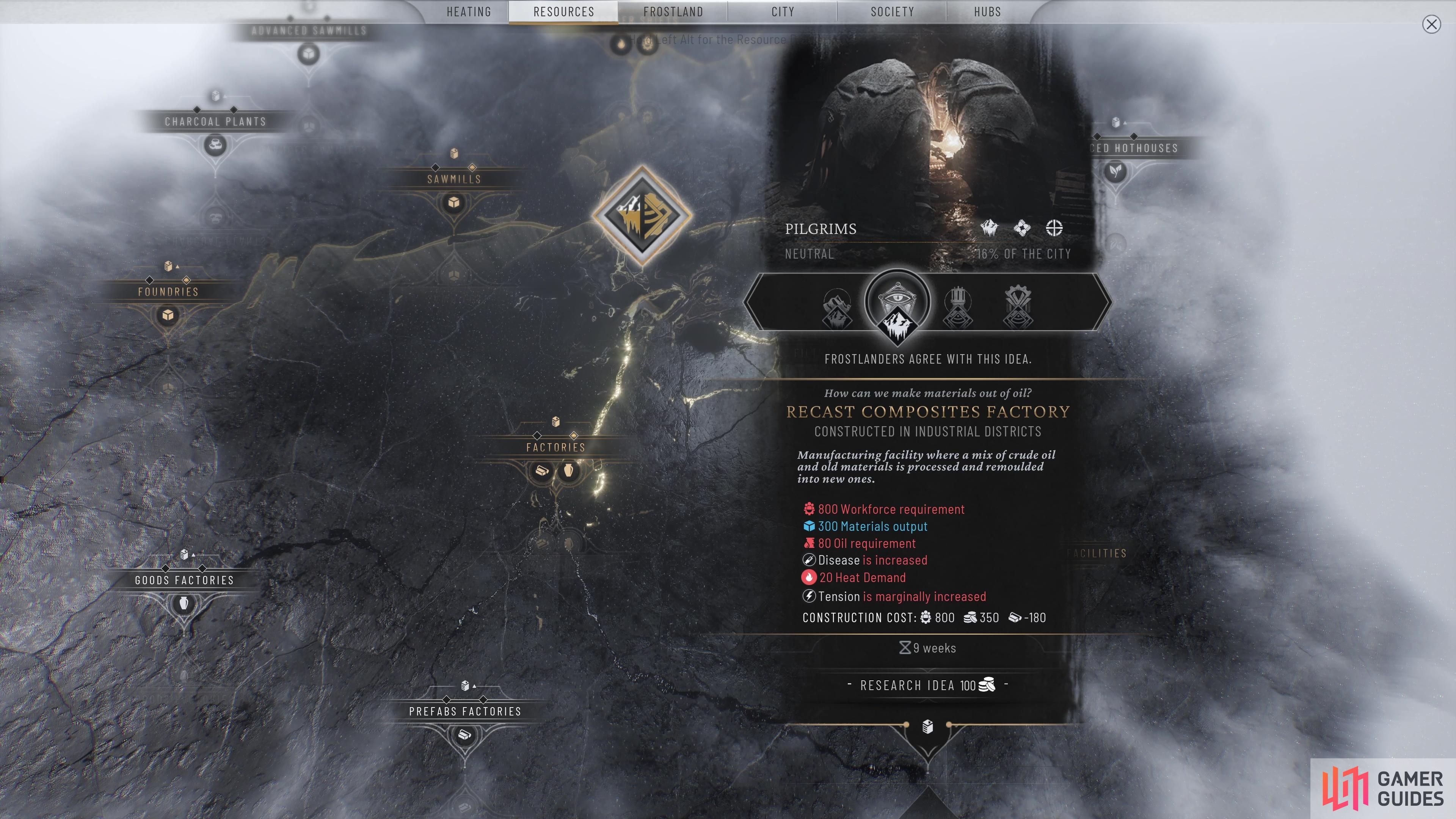 Many of your actions in Frostpunk 2 can increase the chance of Disease in New London.