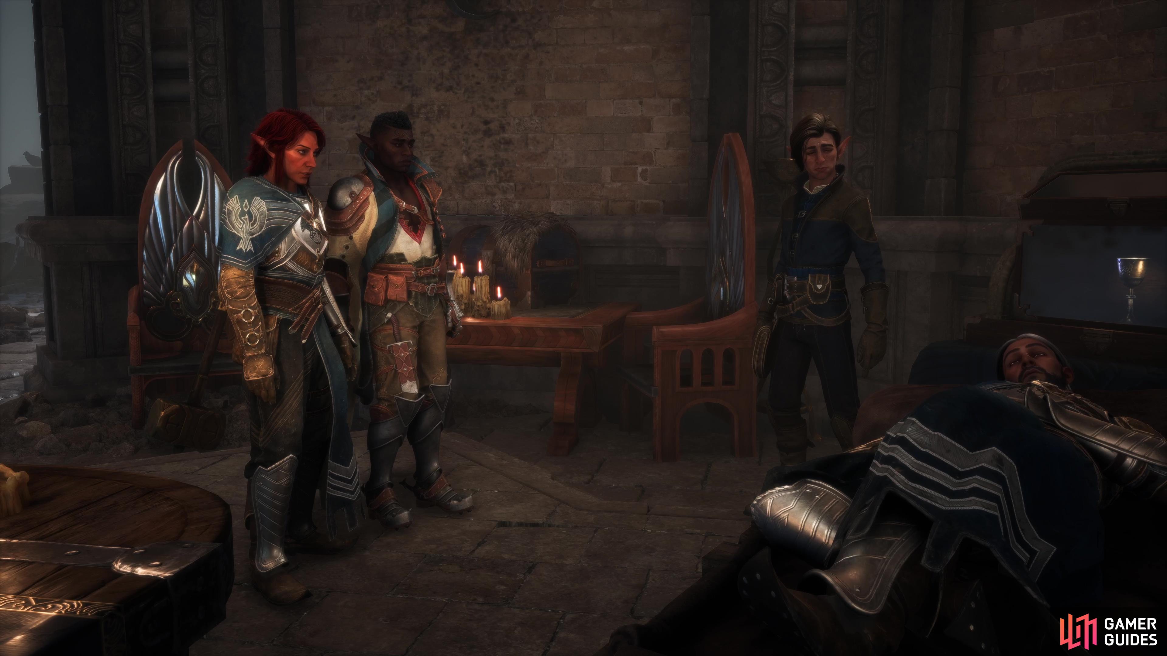 The Profane and the Lost is Davrin’s final combat quest in Dragon Age: The Veilguard.